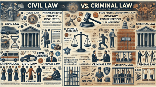 Civil Law vs. Criminal Law: Key Differences Explained